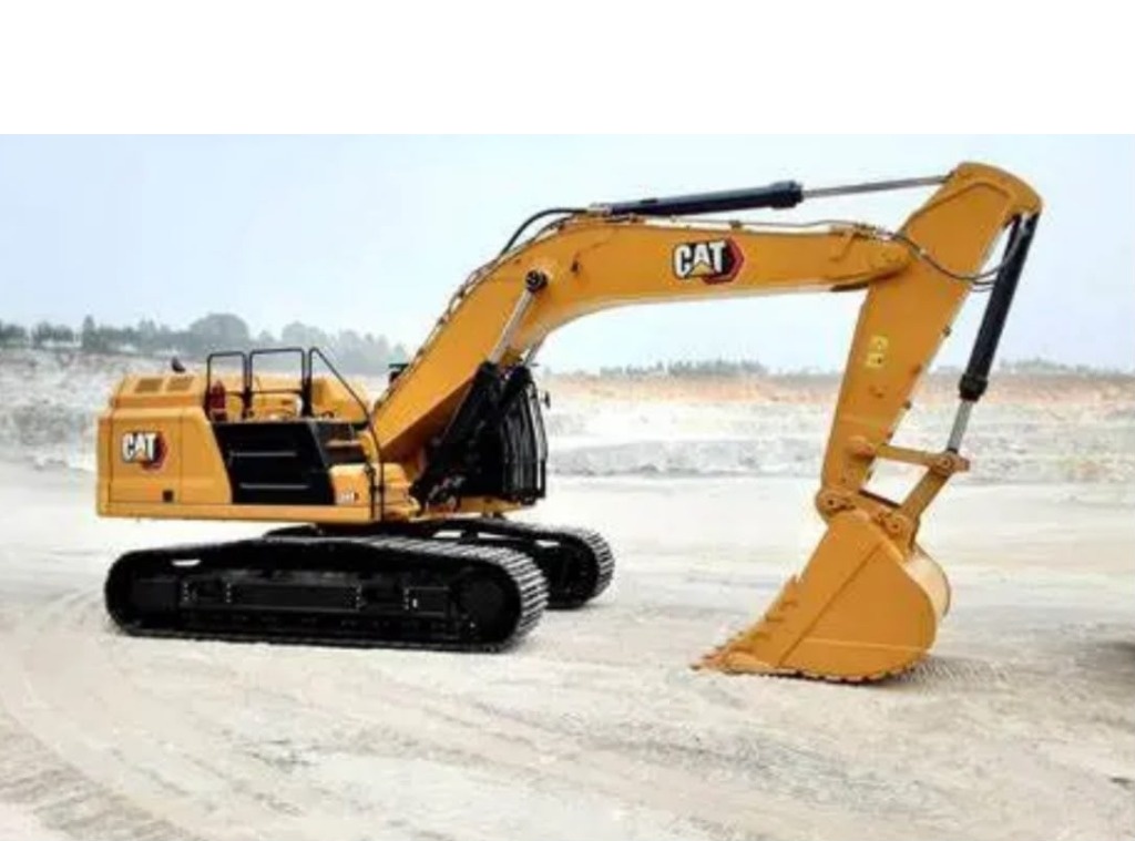 Excavator with Jack Hammer